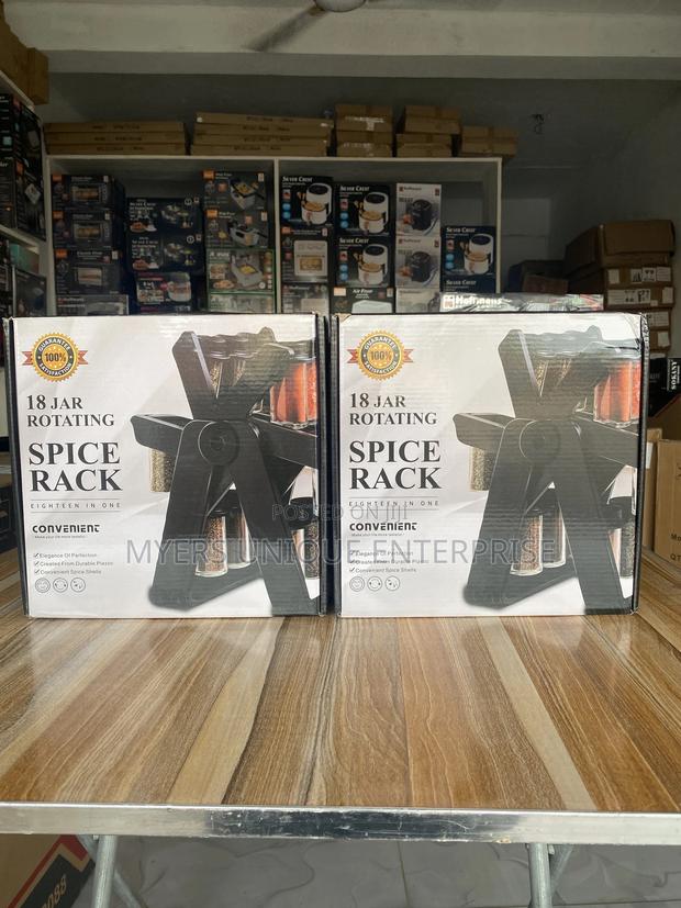 18pcs Rotation Spice Rack · Photo 2