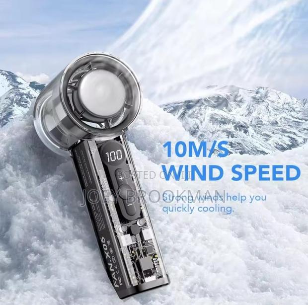 Xiaomi New Mini Handheld Fan 120 Speed Portable photo 3