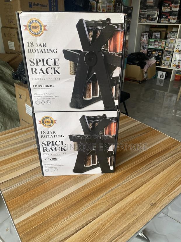Durable 360 Food Safe Plastic Spice Rack · Photo 2