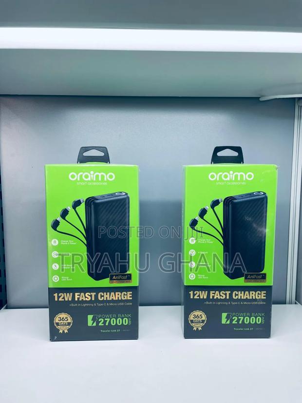 Oraimo Power Bank 27000mah (Opb-p5271) For Phones, Tablets & Devices · Photo 4