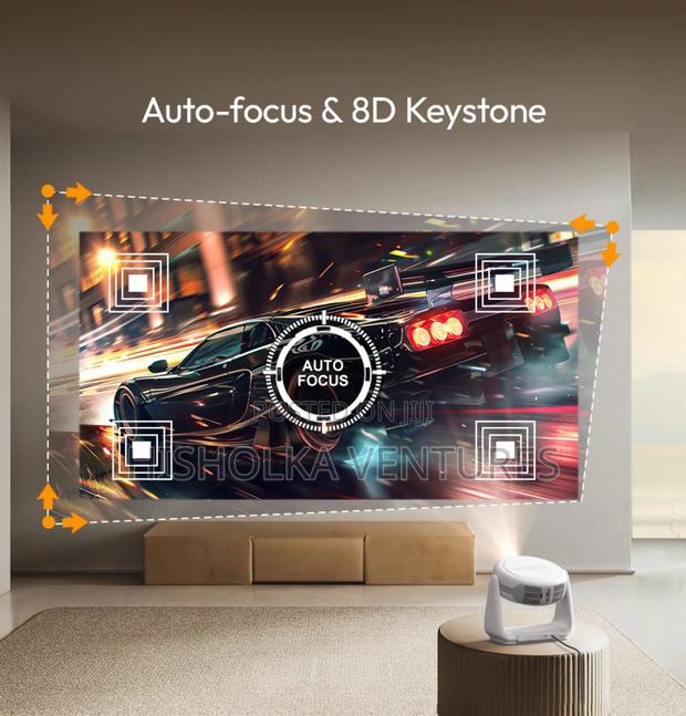 Tripsky Android 11 Rechargeable Smart Projector photo 4