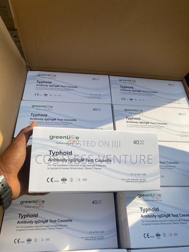 Greenlife Typhoid Antibody Test Cassette photo 2