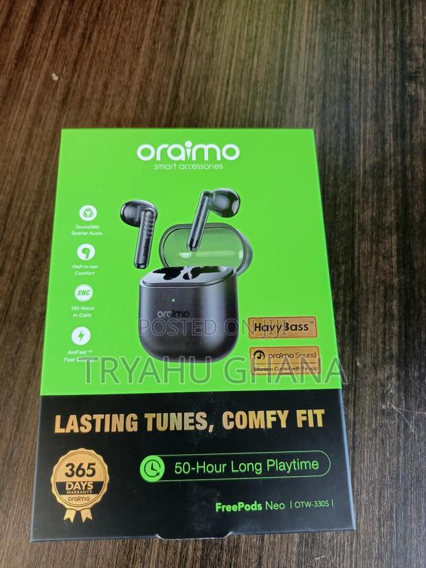 Oraimo Earbuds (Otw-330s)– Bluetooth Earbuds For Everyday Use