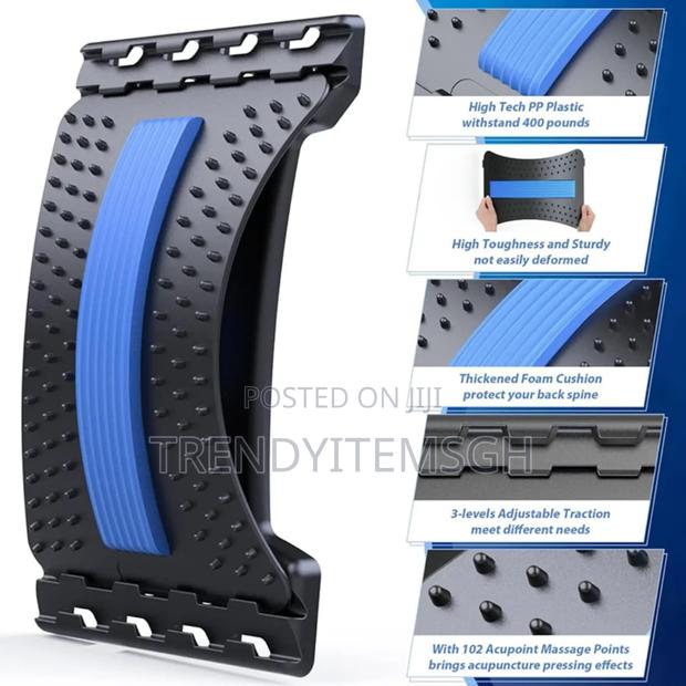 Back Waist Stretcher Massager Board Device photo 4