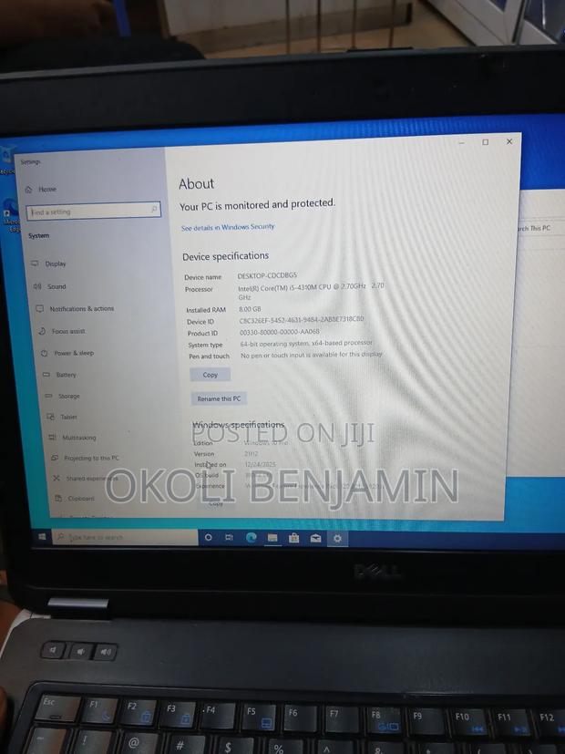 Laptop Dell Latitude E7450 8GB Intel HDD 320GB photo 2