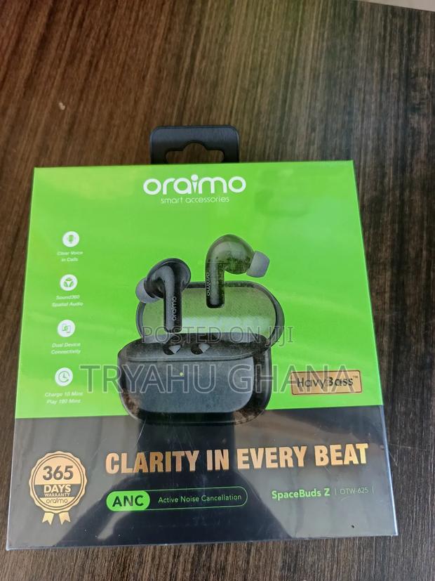 Oraimo Ear Buds (Otw-625) – Wireless Bluetooth Earbuds With Deep Bass