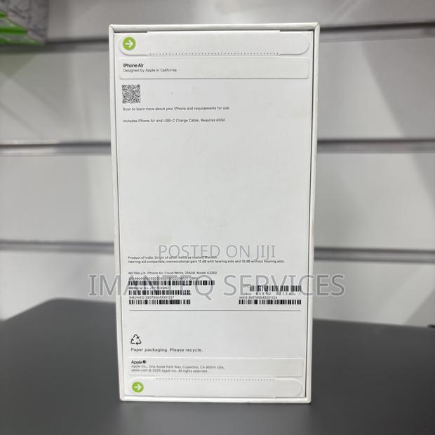 New Apple iPhone Air 256 GB White photo 2