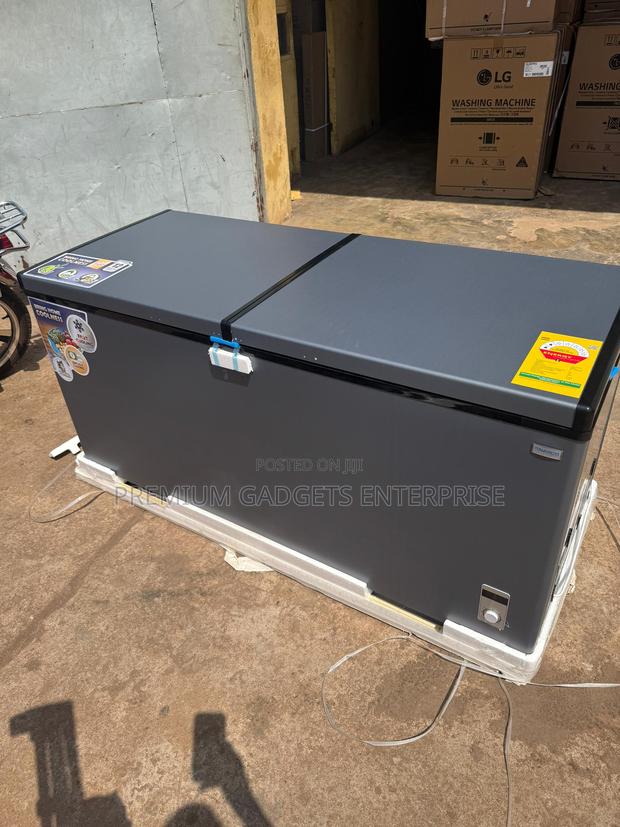 Nasco Christmas Promo 545ltr Durable Double Door Chest Freezer