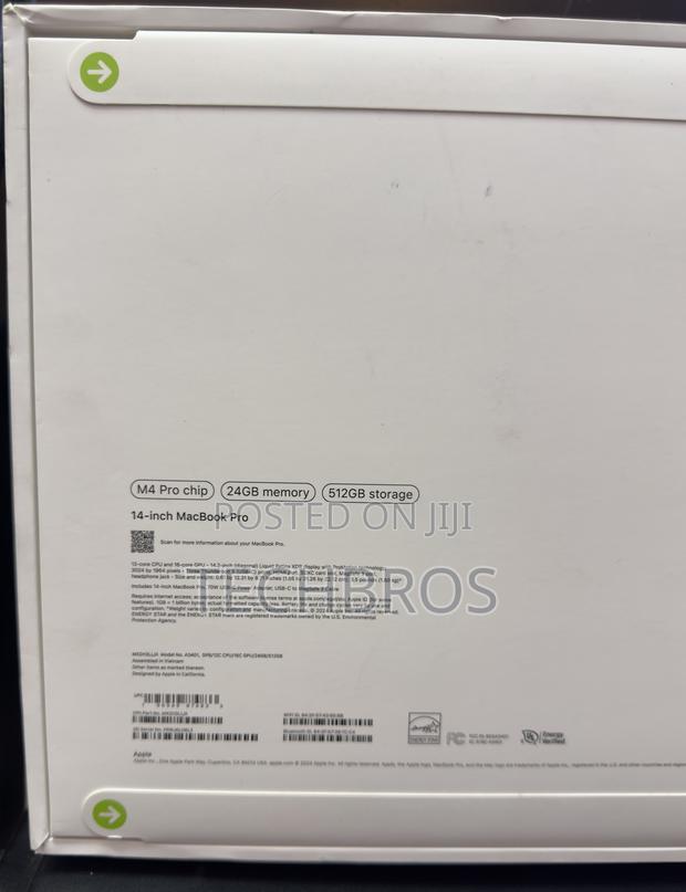 New Apple MacBook Pro 2024 M4 14-inch 24GB Apple M4 Pro SSD 512GB photo 3