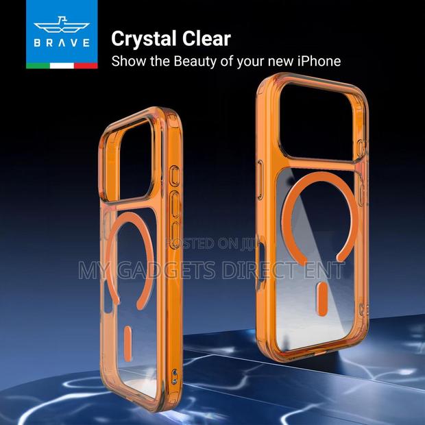 Brave Guard iPhone 17 Pro Max Orange Protective Case-Magsafe · Photo 3