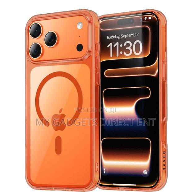 Brave Guard iPhone 17 Pro Max Orange Protective Case-Magsafe · Photo 4
