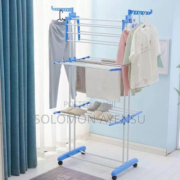 Quality Three-Tier, Foldable Clothes Drying Rack.