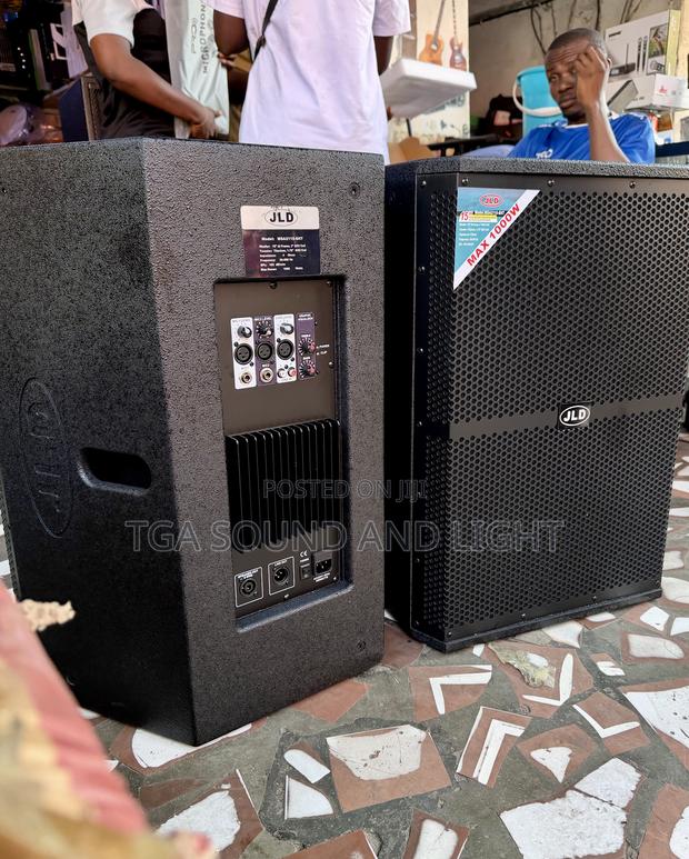 Jld 15” Active Monitor Speakers - Wooden Cabinet photo 2