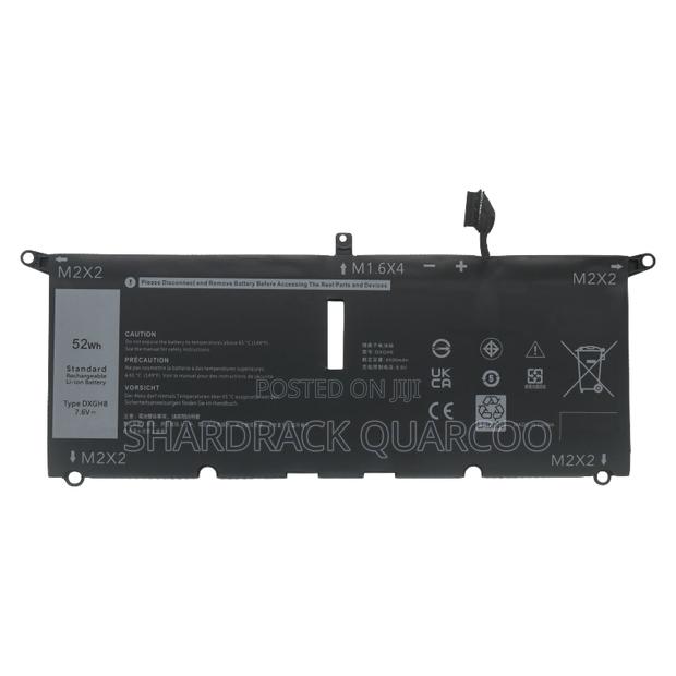 Dxgh8 Laptop Battery for Dell XPS 13 9380 9370 7390 2-in-1 7490 G8vcf