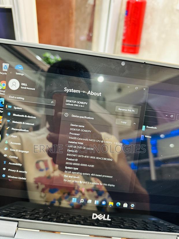 Laptop Dell Latitude 11 3190 4GB Intel Pentium SSD 128GB photo 10