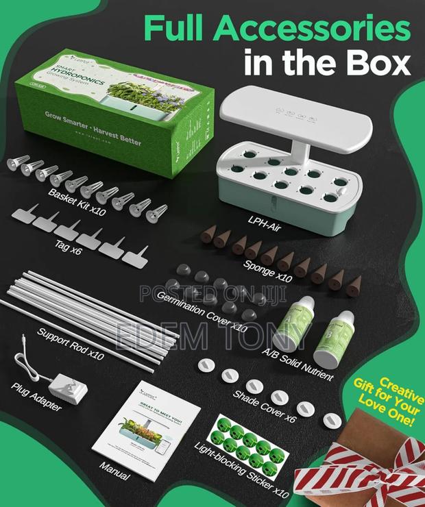 Letpot Air 10 Pods Hydroponic Gardening System photo 10