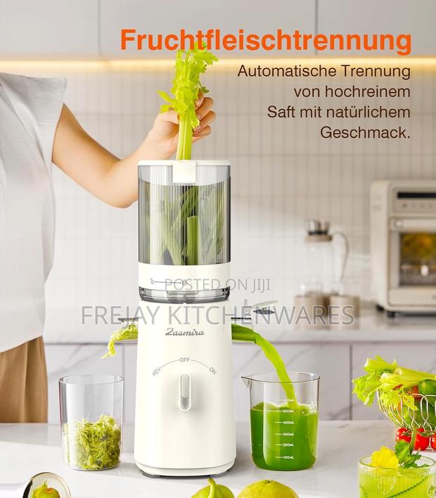 Zasmira Cold Press Slow Juicer