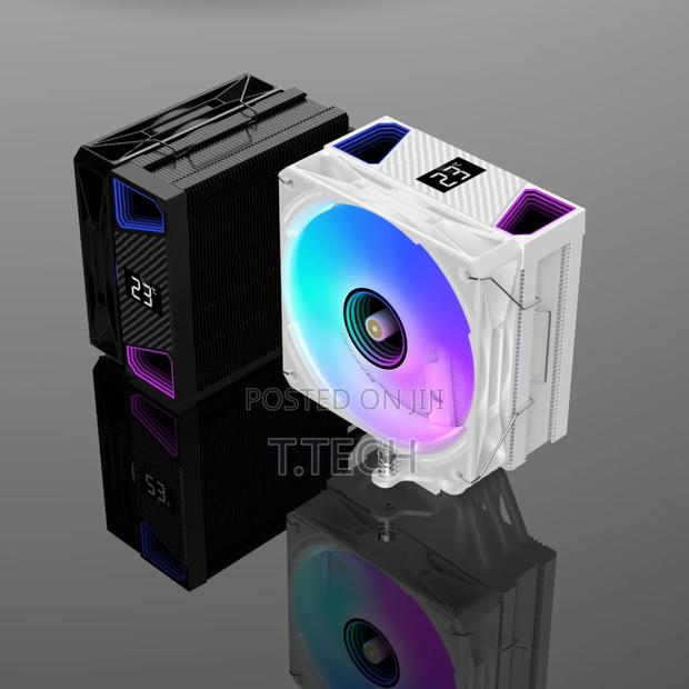 Digital Display Argb Air Cooler 6 Heatpipes photo 2