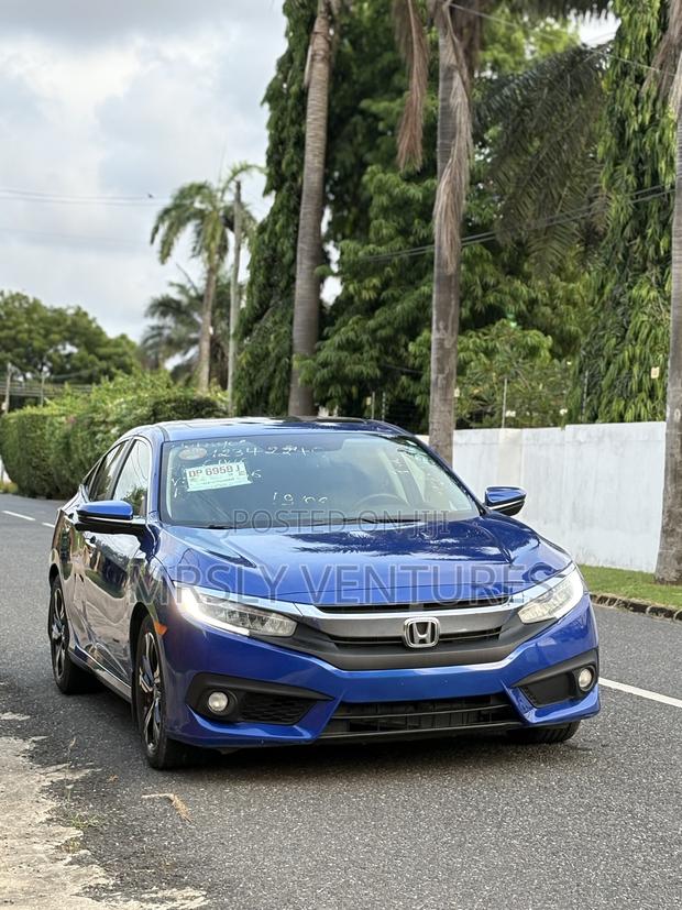 Honda Civic Touring Sedan 2018 Blue