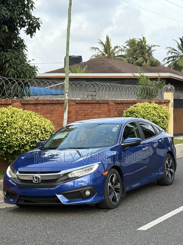 Honda Civic Touring Sedan 2018 Blue