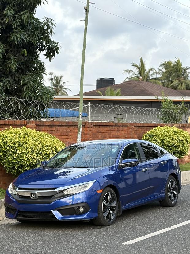 Honda Civic Touring Sedan 2018 Blue