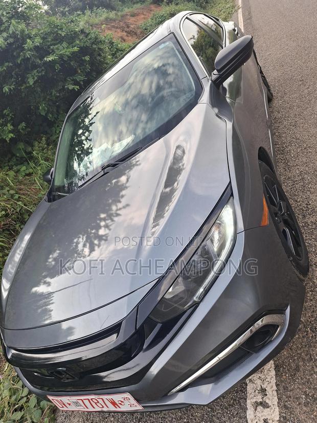 Honda Civic LX Sedan 2020 Gray