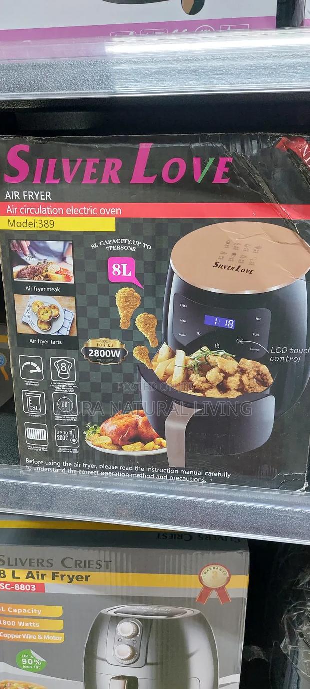 Silver Love Air Fryer 8l photo 2