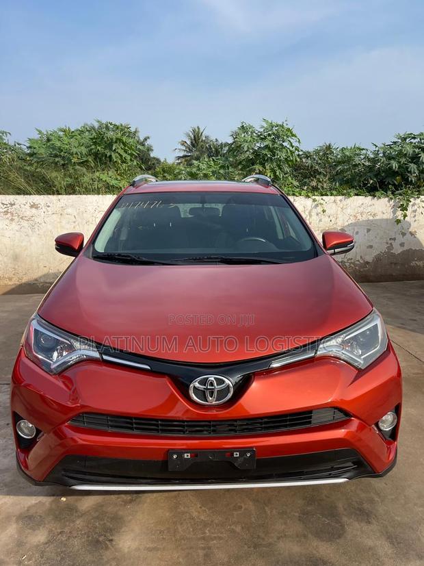 Toyota RAV4 XLE AWD (2.5L 4cyl 6A) 2017 Orange photo 2