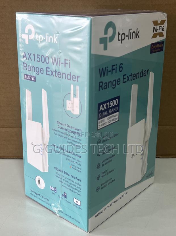 Tp-Link Re505x Ax1500 Wi-Fi 6 Range Extender photo 4