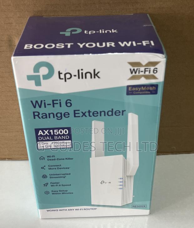 Tp-Link Re505x Ax1500 Wi-Fi 6 Range Extender photo 5