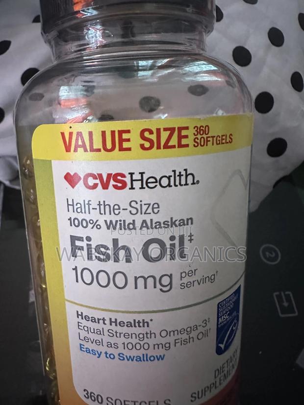 Fish Oil- Wild Alaskan 1000mg- 360 Softgel