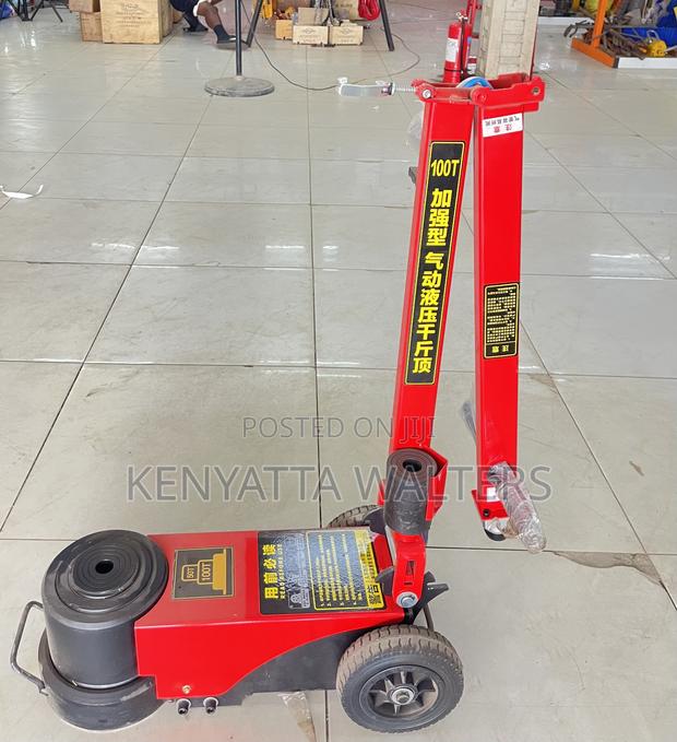 Pneumatic 100-50 Tons Hydraulic Floor Heavy Duty’S Jack