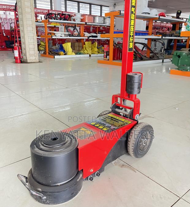 Pneumatic 100-50 Tons Hydraulic Floor Heavy Duty’S Jack photo 2