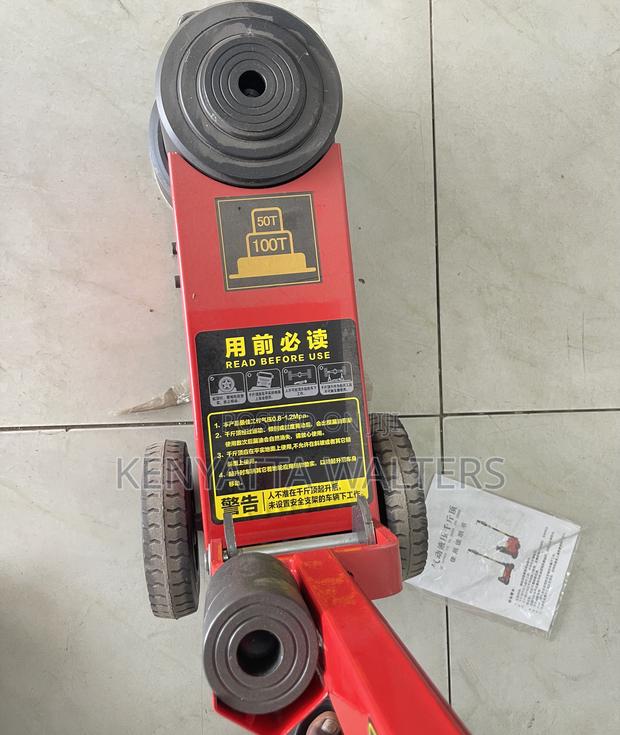 Pneumatic 100-50 Tons Hydraulic Floor Heavy Duty’S Jack photo 6