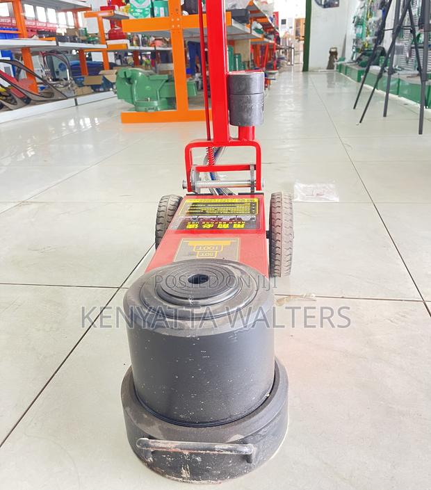 Pneumatic 100-50 Tons Hydraulic Floor Heavy Duty’S Jack photo 3