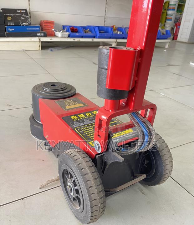 Pneumatic 100-50 Tons Hydraulic Floor Heavy Duty’S Jack photo 7