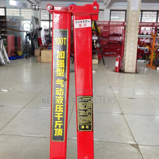 Pneumatic 100-50 Tons Hydraulic Floor Heavy Duty’S Jack photo 10