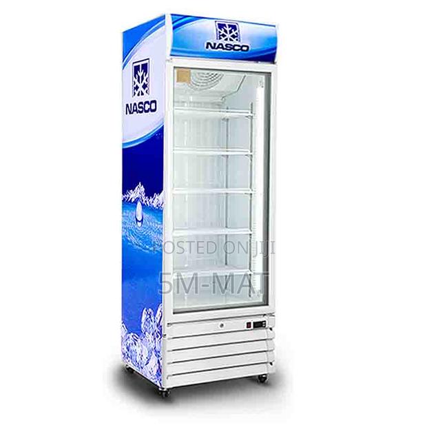 Nasco 358ltrs Single Door Display Fridge (Nas-fl350-1dr)