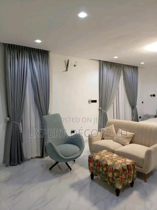 Luxury Curtains Designed and Installed at Oyarifa