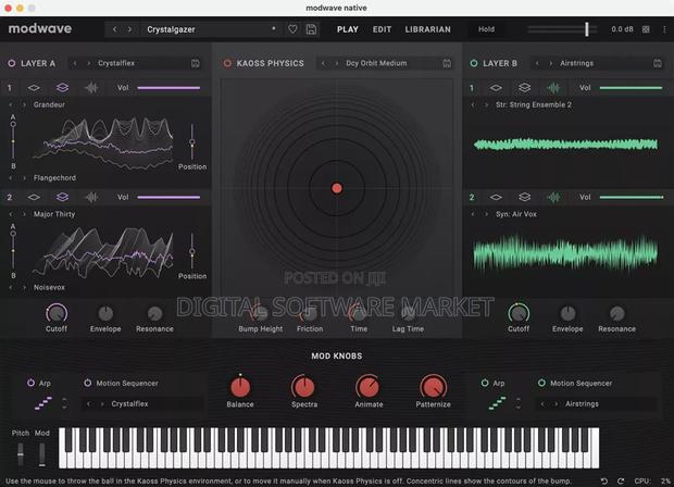 Korg Modwave Native V1.3.6 for Macos