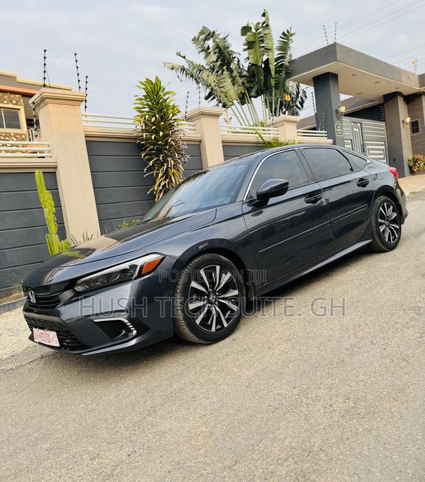 Honda Civic EX 2022 Gray photo 2