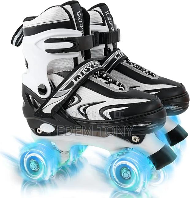 A Pair Of Ljpymx Quad Roller Skates For Small Kids photo 3