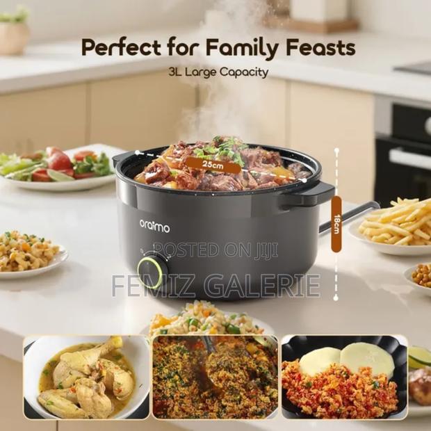 Oraimo Multipot 3l Energe-Saving Electric Cooker photo 2