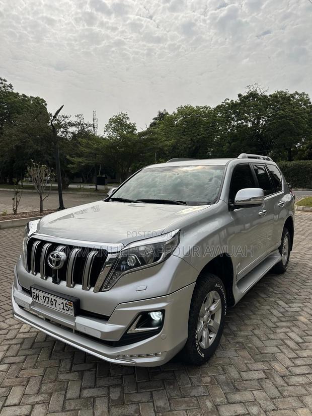 Toyota Land Cruiser Prado 3.0 D-4D (190 Hp) 7 seats 2015 Silver