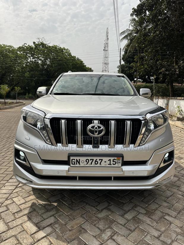 Toyota Land Cruiser Prado 3.0 D-4D (190 Hp) 7 seats 2015 Silver