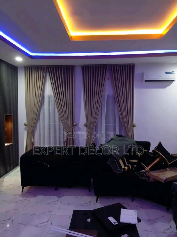 Exotic Curtains Drapes From Expert Décor Installed at Adjiringanor photo 2