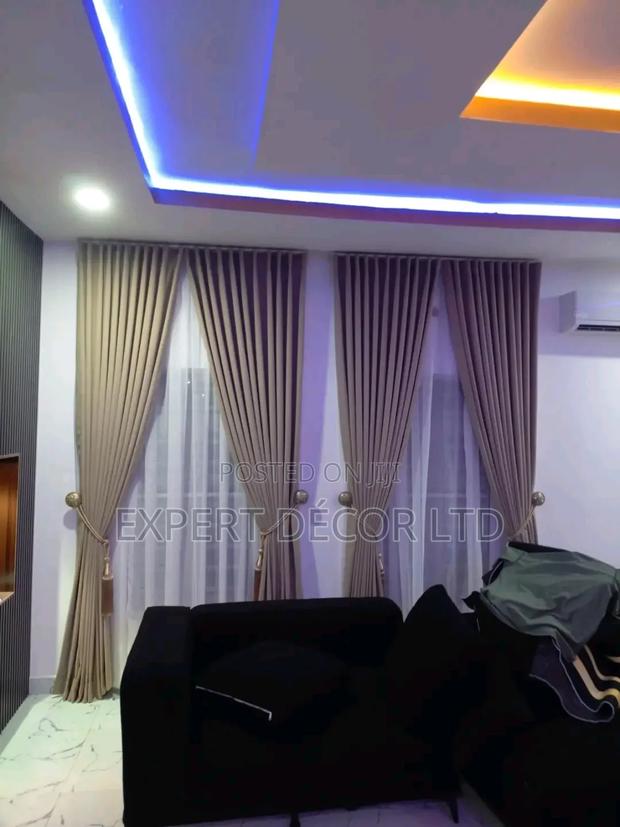 Exotic Curtains Drapes From Expert Décor Installed at Adjiringanor photo 3