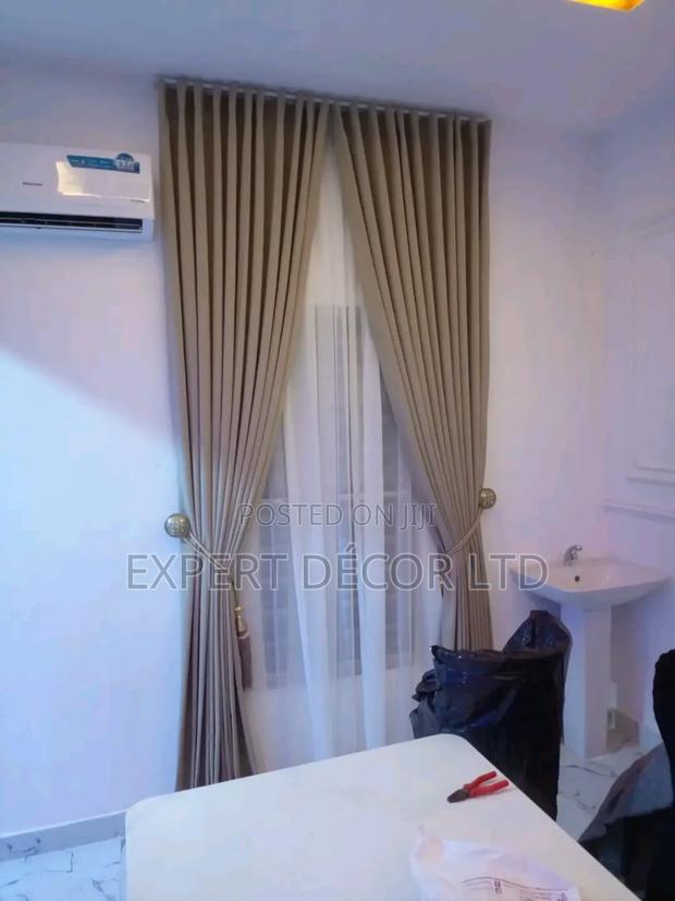 Exotic Curtains Drapes From Expert Décor Installed at Adjiringanor photo 4