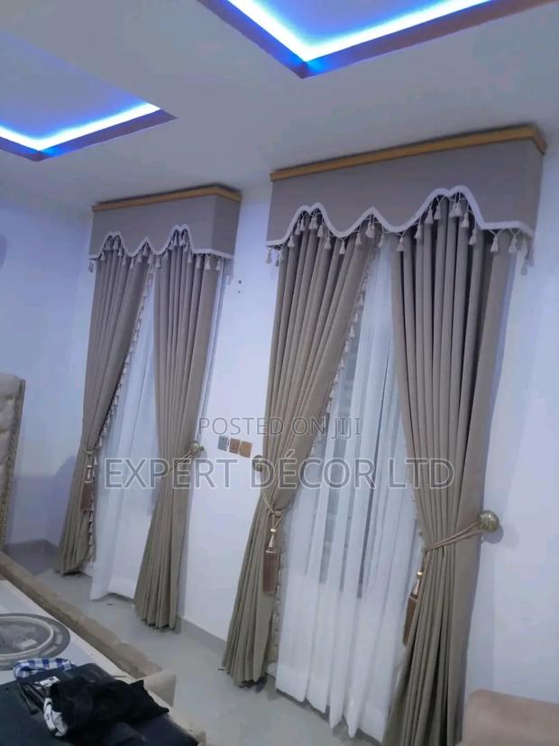 Luxury Royal Crown Curtains Board From Expert Décor