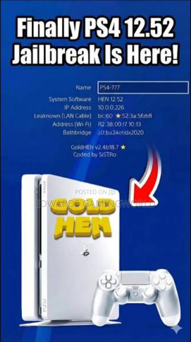 Simple Jailbreak for 12.52 Ps4 photo 2